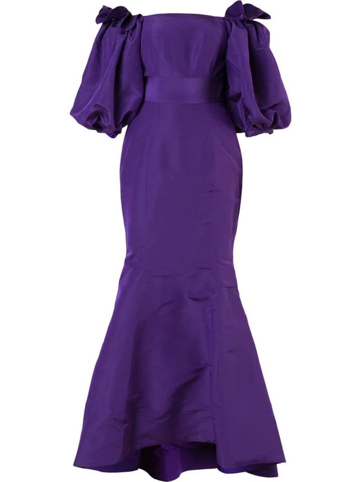 Bambah Balloon Gown - Purple