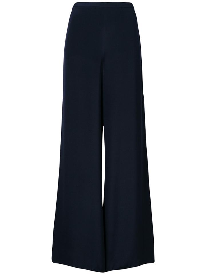 Max Mara High-waisted Trousers - Blue