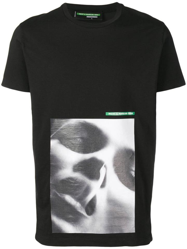Dsquared2 Mert E Marcus X Dsquared2 Graphic T-shirt - Black