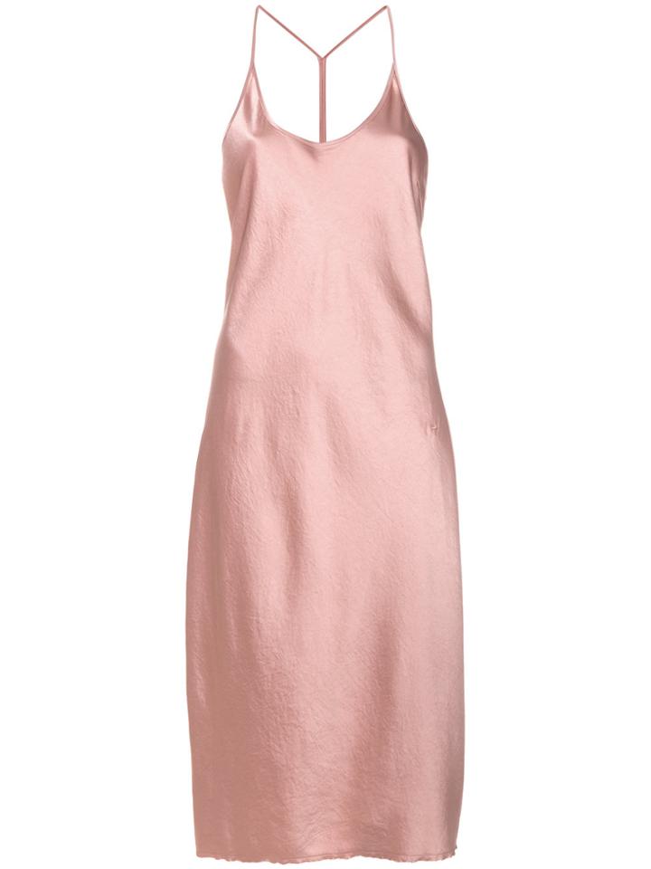T By Alexander Wang Sleeveless Dress - Pink & Purple
