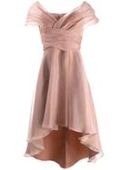 Pinko Structured Off-the-shoulder Dress - Neutrals