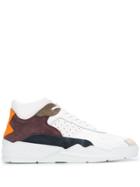 Filling Pieces Colour-block Patch Sneakers - White