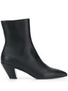 A.f.vandevorst Pointed Toe Ankle Boots - Black