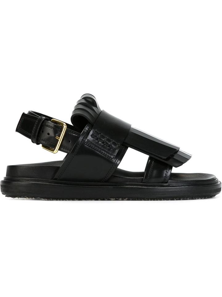 Marni Fringed Sandals