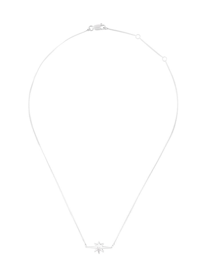 Rachel Jackson Shooting Star Diamond Necklace - Metallic