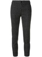 Max Mara Cropped Veber Trousers - Black