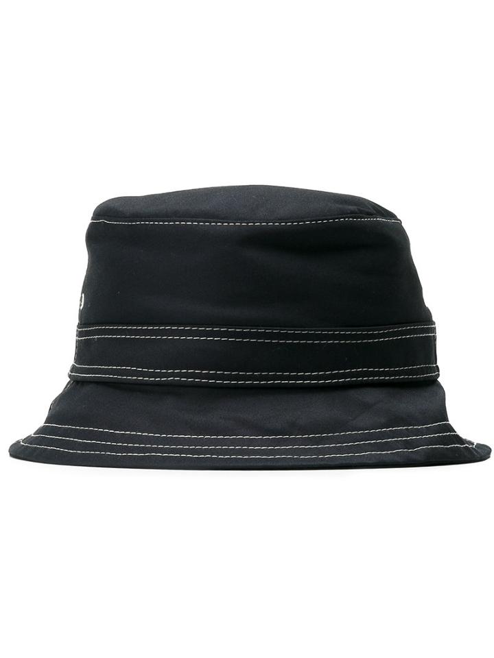 Thom Browne Classic Bucket Hat, Adult Unisex, Size: Large, Blue, Cotton