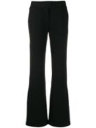 Federica Tosi High-waist Flared Trousers - Black
