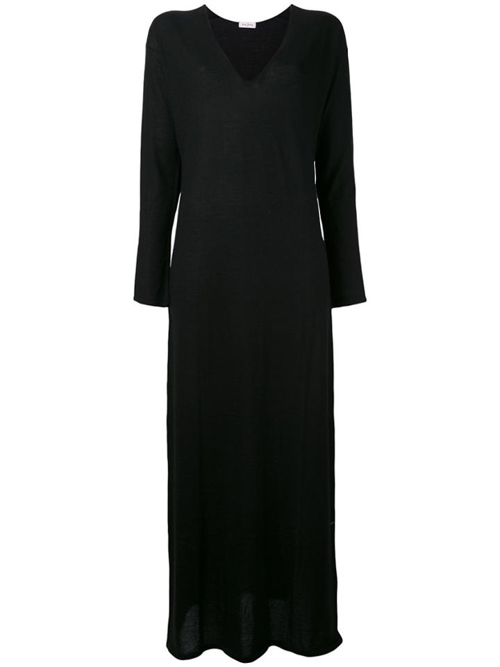 Le Kasha Knit Maxi Dress - Black