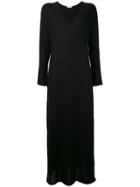 Le Kasha Knit Maxi Dress - Black