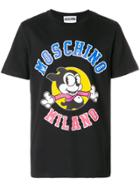 Moschino Mickey Print T-shirt - Black