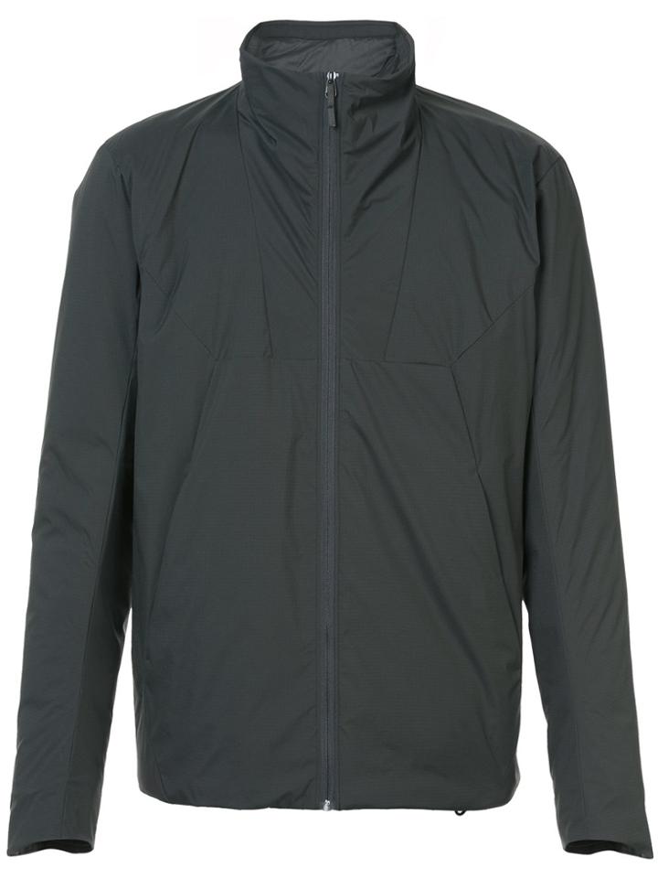 Arc'teryx Veilance Longsleeved Zipped Lightweight Jacket - Grey
