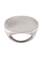 Ann Demeulemeester Flat Ring - Metallic