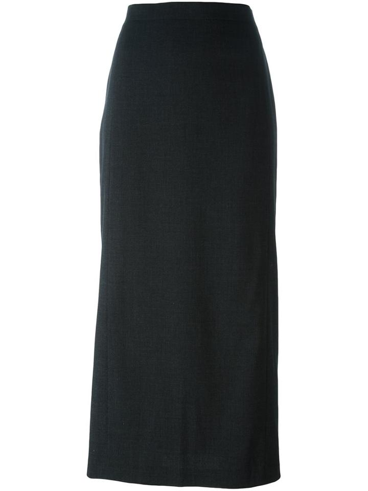 Jil Sander Vintage Straight Midi Skirt