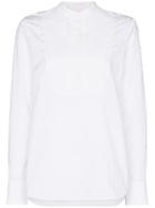 Chloé Bobble Detail Poplin Shirt - White