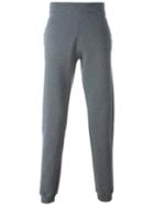 Maison Margiela Slim Fit Track Pants, Men's, Size: 48, Grey, Cotton