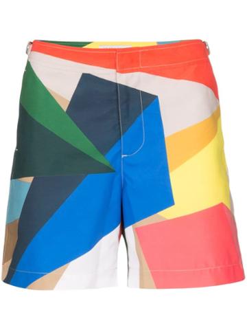 Orlebar Brown X Rob Wyn Yates Prism Print Swim Shorts