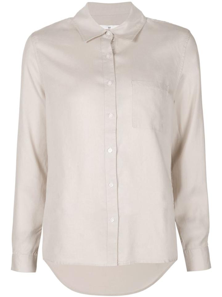 321 Chest Pocket Shirt, Women's, Size: M, Nude/neutrals, Tencel