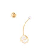 Lara Bohinc 'planetaria' Asymmetric Earrings - Metallic