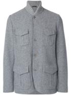 Loro Piana - Field Jacket - Men - Goat Skin/polyester/cashmere/virgin Wool - L, Grey, Goat Skin/polyester/cashmere/virgin Wool