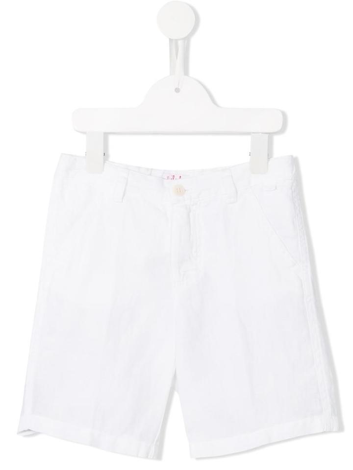 Il Gufo Casual Shorts, Boy's, Size: 6 Yrs, White