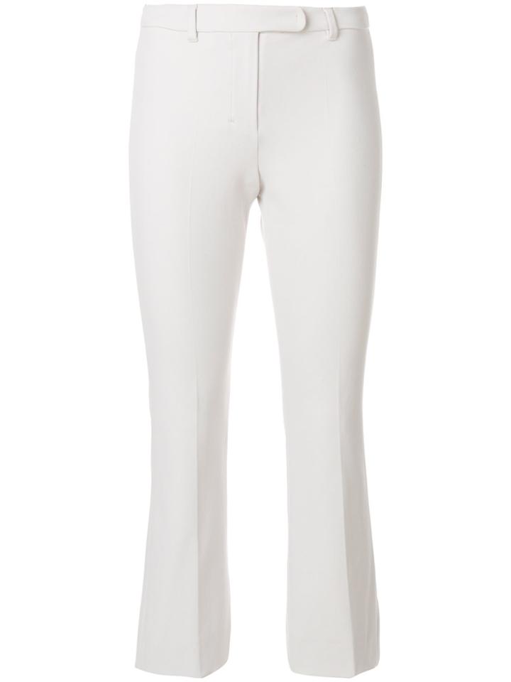 's Max Mara Bootcut Cropped Trousers - Nude & Neutrals