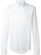 Wooyoungmi Classic Button Down Shirt, Men's, Size: 48, White, Cotton