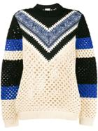 Red Valentino Bandana Insert Sweater - Nude & Neutrals