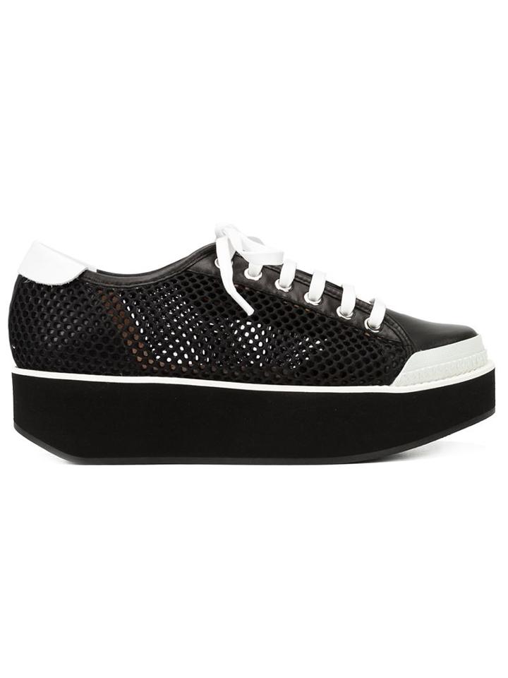 Flamingo S Tatum Sneakers, Women's, Size: 36, Black, Foam Rubber/calf Leather/cotton