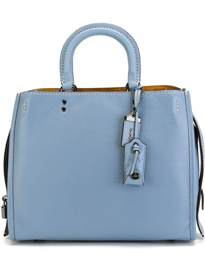 Coach Rogue Bag, Women's, Blue, Leather