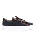 Sarah Chofakian Flatform Sneakers - Blue