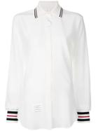 Thom Browne Striped Detailing Shirt - White