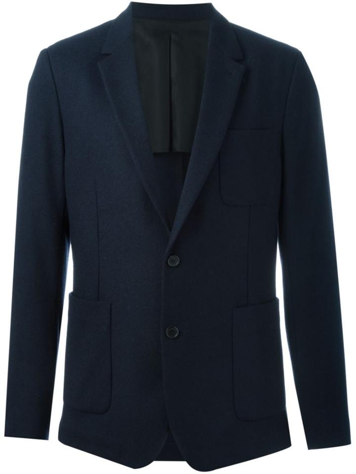 Ami Alexandre Mattiussi Patch Pockets Blazer