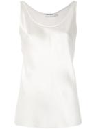 Gloria Coelho Silk Vest - White
