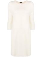 N.peal Bell Sleeve Knitted Tunic - White