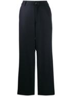 Barena High Waisted Straight Trousers - Blue