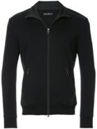 Roar Zipped Sports Jacket - Black