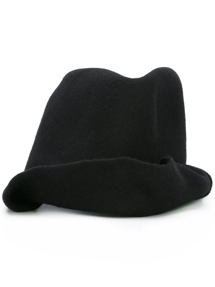 Reinhard Plank 'jimmy' Hat, Adult Unisex, Size: Small, Black, Wool Felt