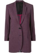 Ps By Paul Smith Checkered Blazer - Pink
