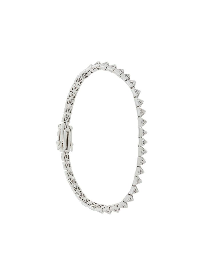 Eddie Borgo Triangle Bead Bracelet - Metallic