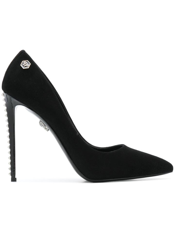 Philipp Plein Iman Stud-embellished Pumps - Black