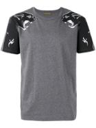Valentino - Panther Print T-shirt - Men - Cotton - L, Grey, Cotton