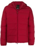 Aspesi Hooded Padded Jacket - Red