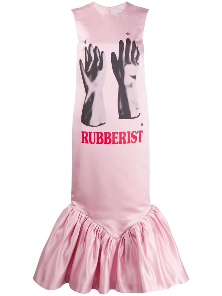 Christopher Kane Cupcake 'rubberist' Dress - Pink
