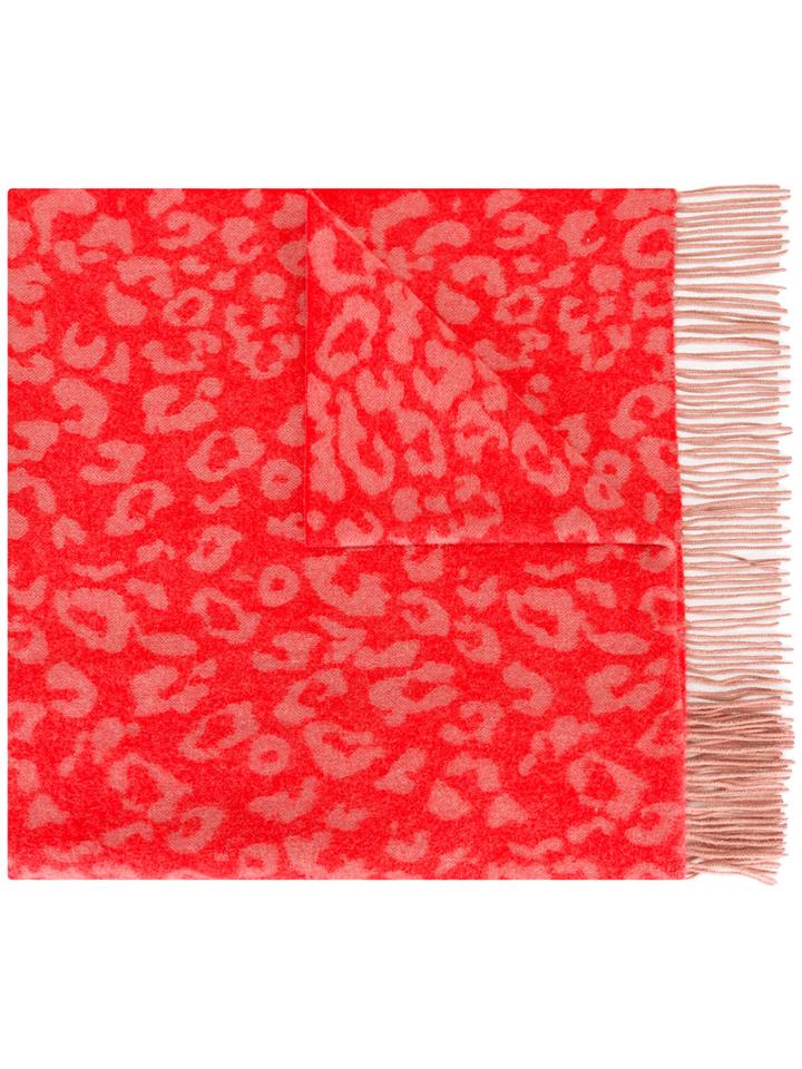 By Malene Birger 'yajles' Scarf, Women's, Yellow/orange, Wool