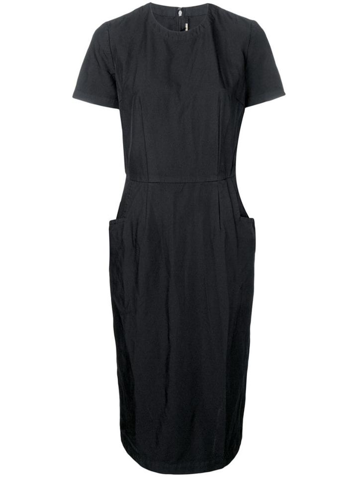 Comme Des Garçons Comme Des Garçons Twill Dress - Black