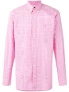 Hackett - Checked Shirt - Men - Cotton - Xl, Pink/purple, Cotton