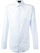 Emporio Armani Classic Plain Shirt - Blue