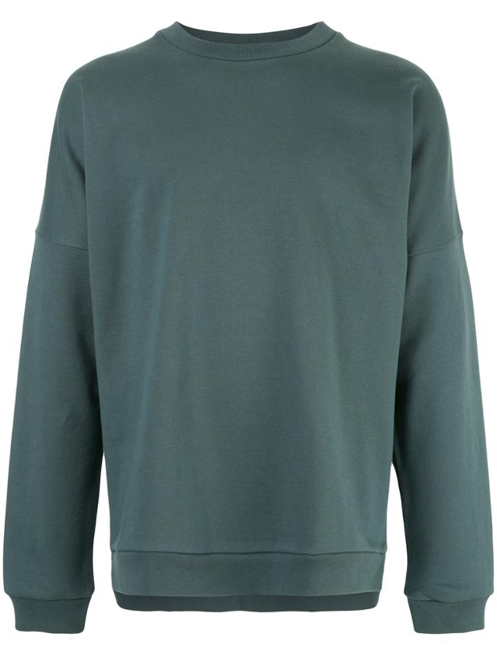 Monkey Time Oversized Sweatshirt - Green