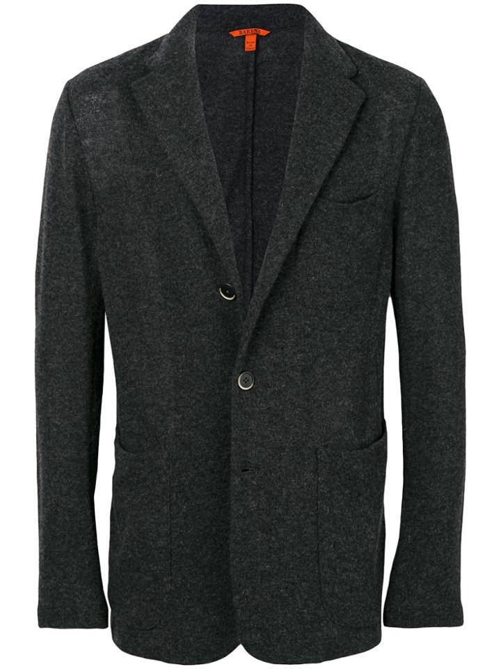 Barena Classic Fitted Blazer - Grey
